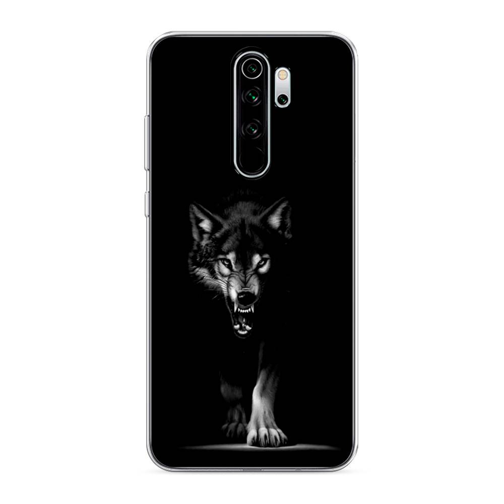 фото Чехол awog "волк выходит из ночи" для xiaomi redmi note 8 pro