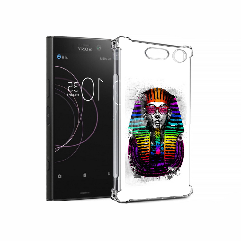 

Чехол MyPads Tocco для Sony Xperia XZ1 модная богиня (PT77229.221.479), Прозрачный, Tocco
