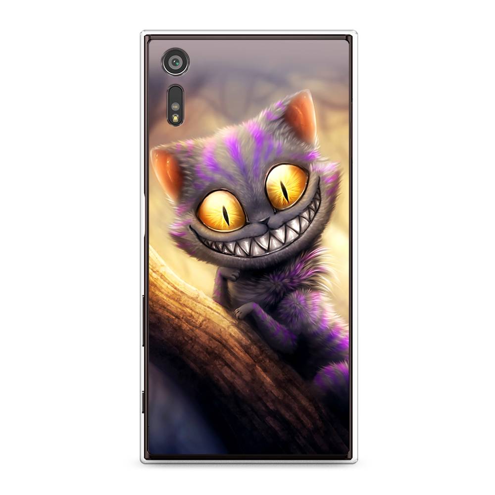 

Чехол Awog на Sony Xperia XZ "Cheshire Cat", Фиолетовый;желтый, 51450-1