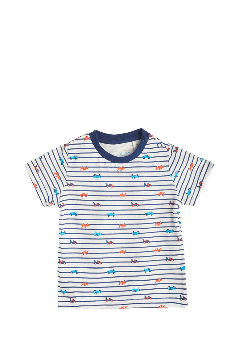 фото Футболка детская kari baby ss20b17701213 белый р.68