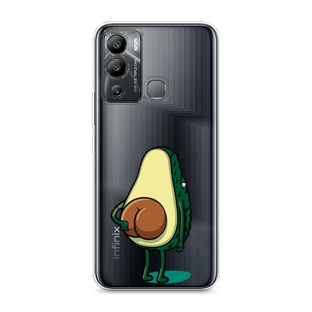 

Чехол Awog на Infinix Hot 12i "Попа авокадо", Разноцветный, 3101250-10