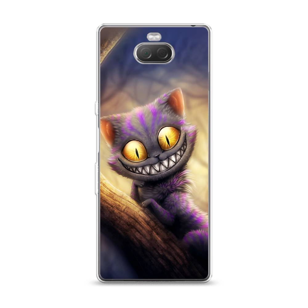 фото Чехол awog "cheshire cat" для sony xperia xa3