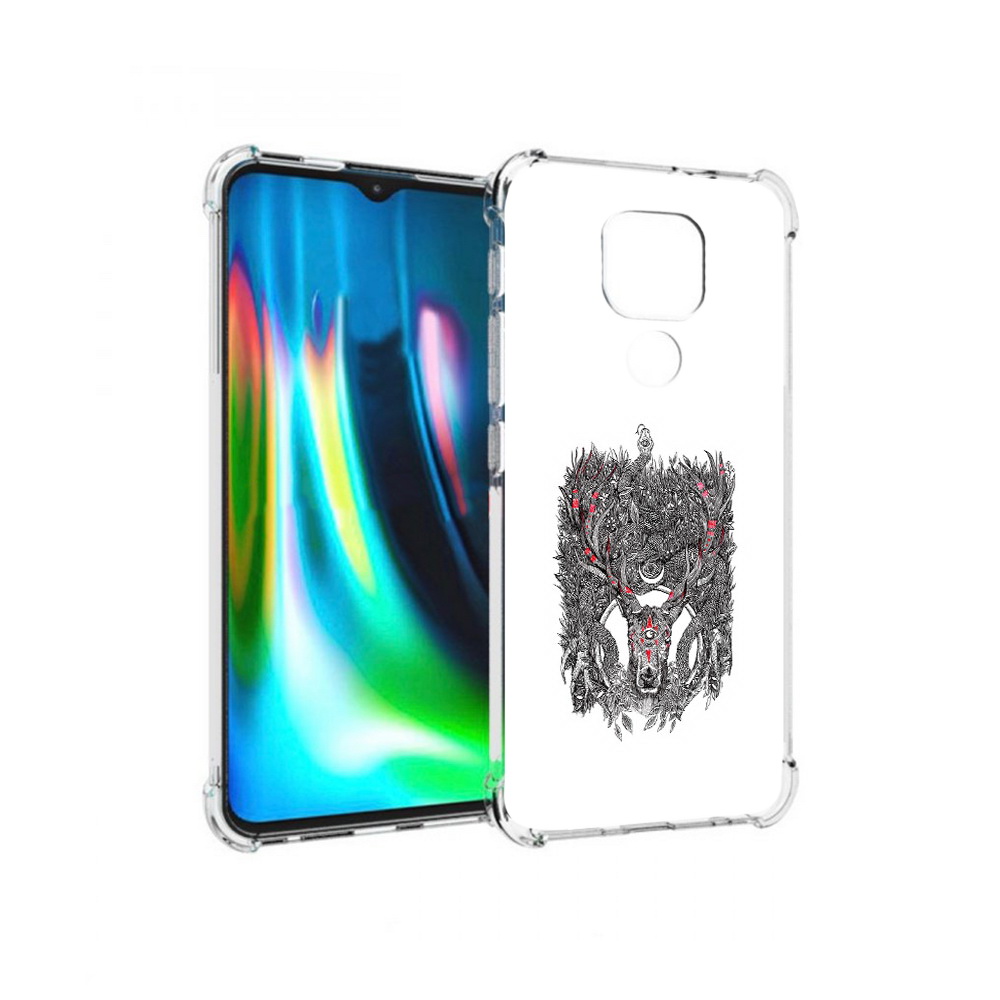 

Чехол MyPads Tocco для Motorola Moto G9 Play Дизайнерские_676 (PT227081.347.67), Прозрачный, Tocco