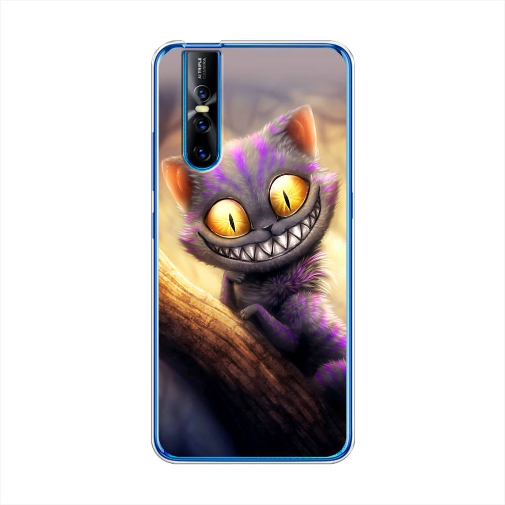 

Чехол Awog на Vivo V15 Pro "Cheshire Cat", Фиолетовый;желтый, 261150-1