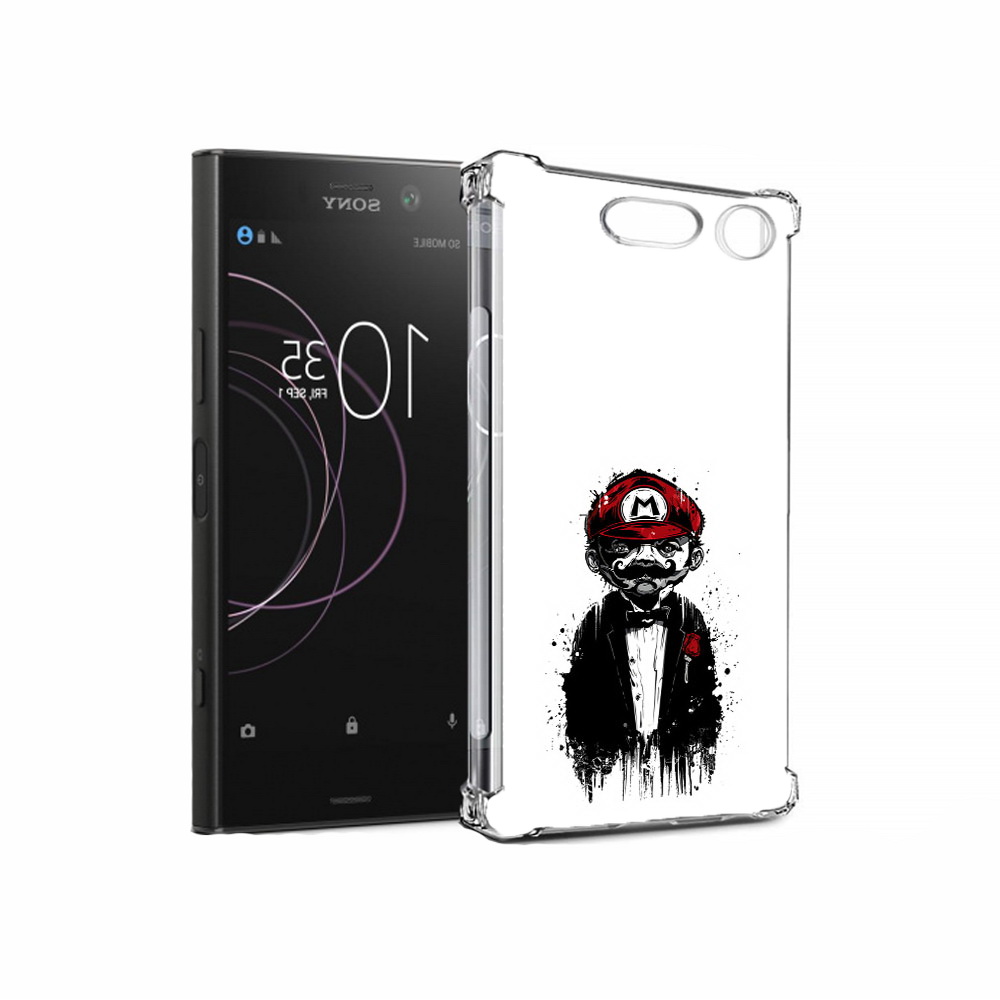 

Чехол MyPads Tocco для Sony Xperia XZ1 марио (PT77229.221.458), Прозрачный, Tocco