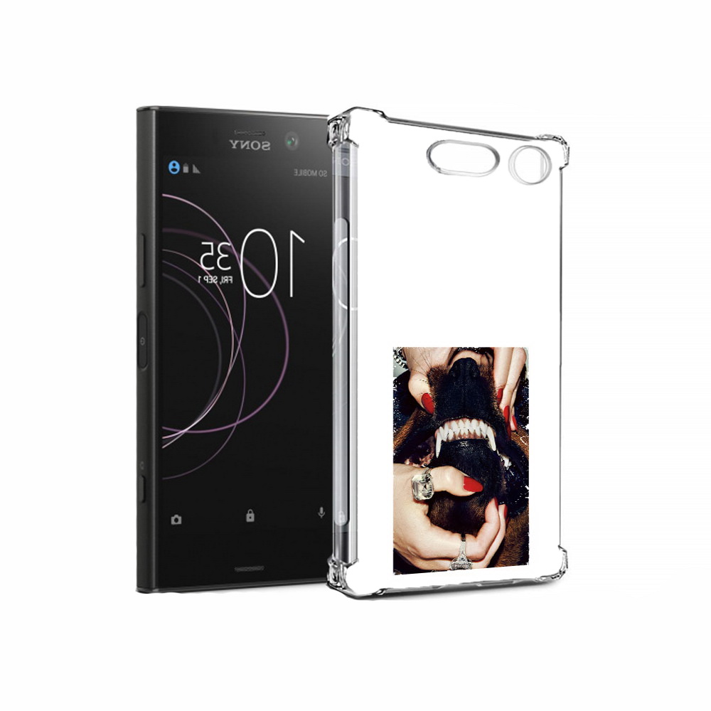 

Чехол MyPads Tocco для Sony Xperia XZ1 маникюр (PT77229.221.457), Прозрачный, Tocco