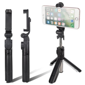 фото Монопод, трипод selfie stick xt-02p черный, серебристый