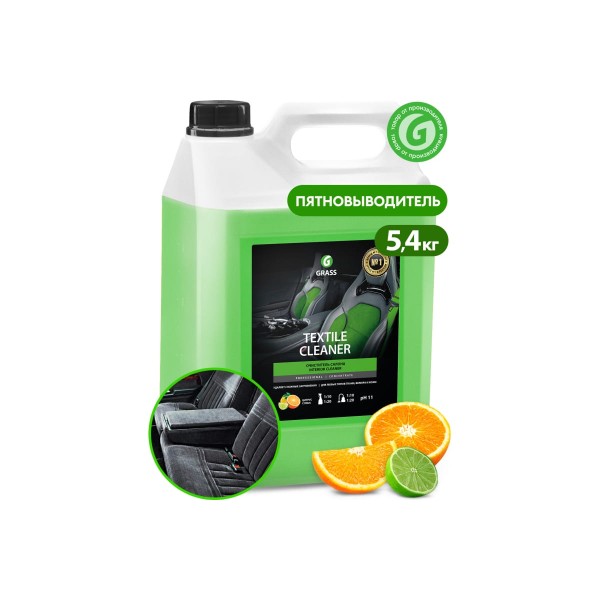 Очиститель салона Grass Textile-cleaner 125228 очиститель обивки салона бибип