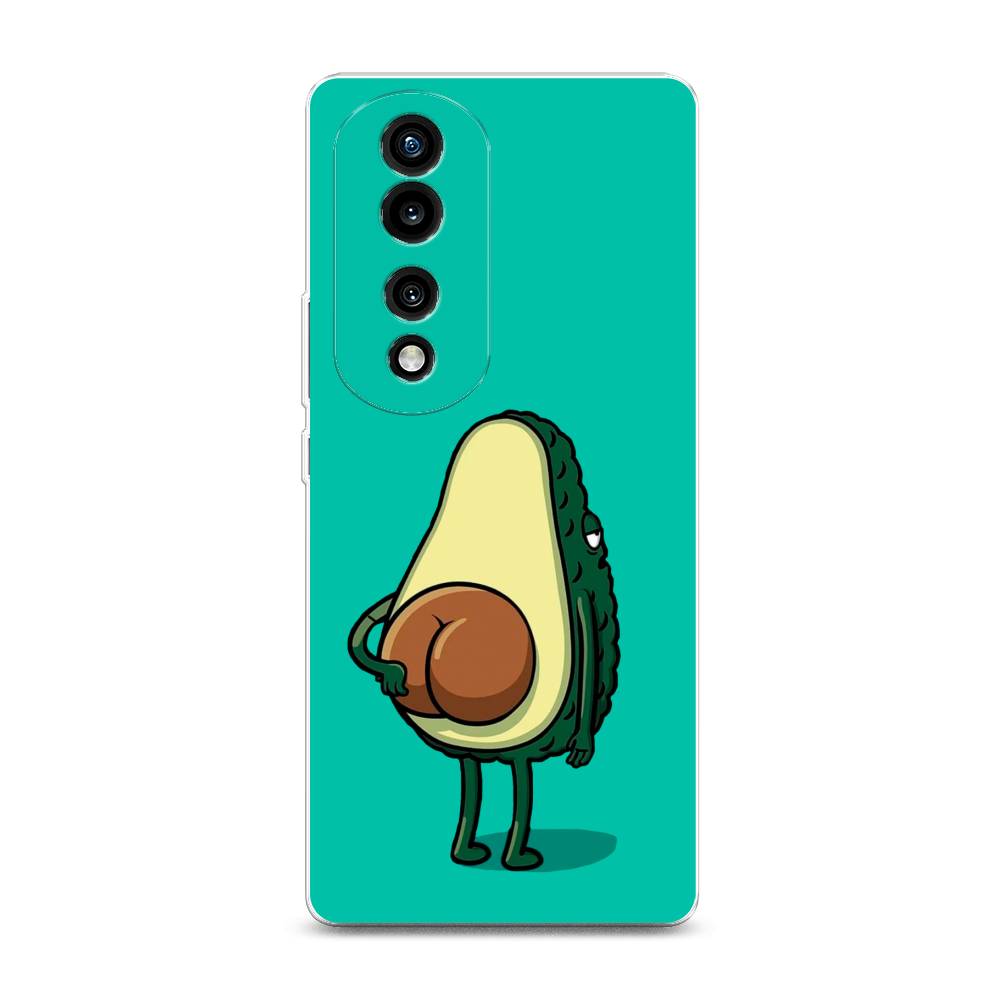 

Силиконовый чехол "Попа авокадо" на Honor 70 Pro, 6108350-10