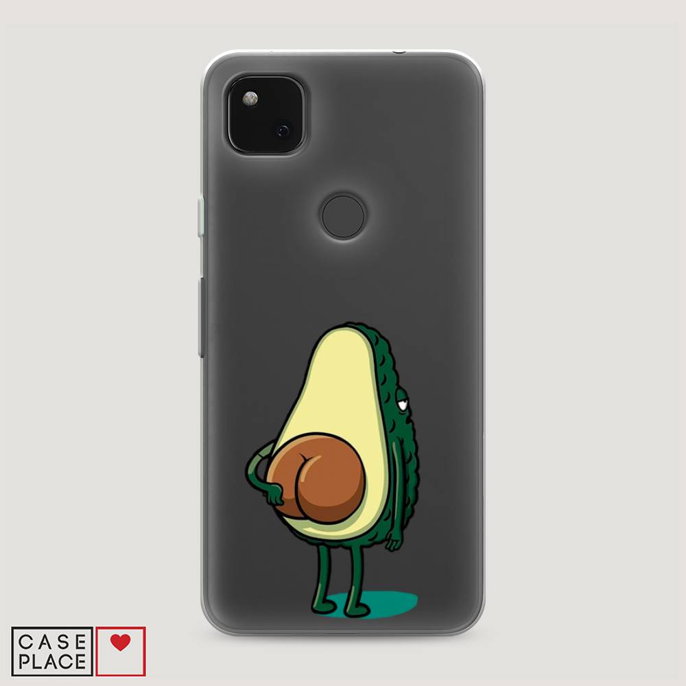 

Чехол Awog на Google Pixel 4A "Попа авокадо", Разноцветный, 270650-10
