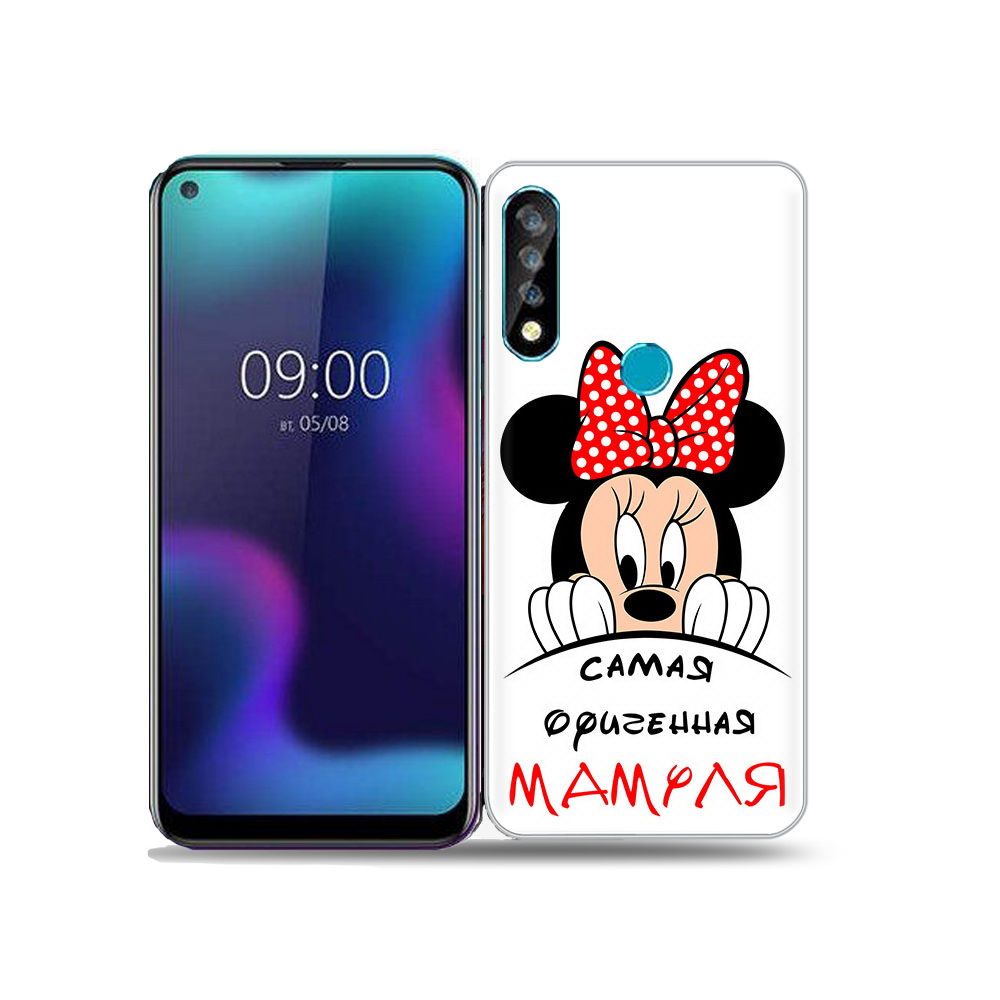 

Чехол MyPads Tocco для BQ 6424L Самая лучшая мамуля Мини Маус, Прозрачный, Tocco