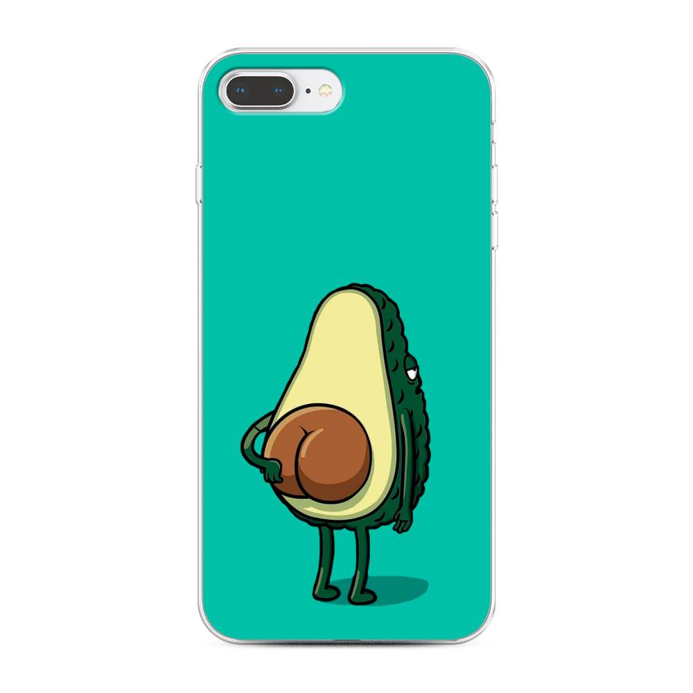 

Чехол Awog на Apple iPhone 8 Plus / Айфон 8 Plus "Попа авокадо", Разноцветный, 10950-10