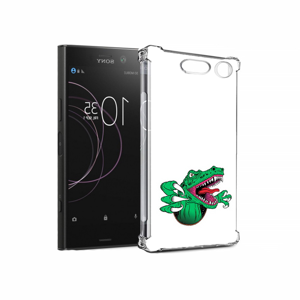 

Чехол MyPads Tocco для Sony Xperia XZ1 крокодил (PT77229.221.417), Прозрачный, Tocco