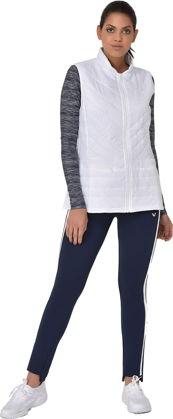 

Утепленный жилет женский Bilcee Women Woven Vest белый 4XL, Women Woven Vest