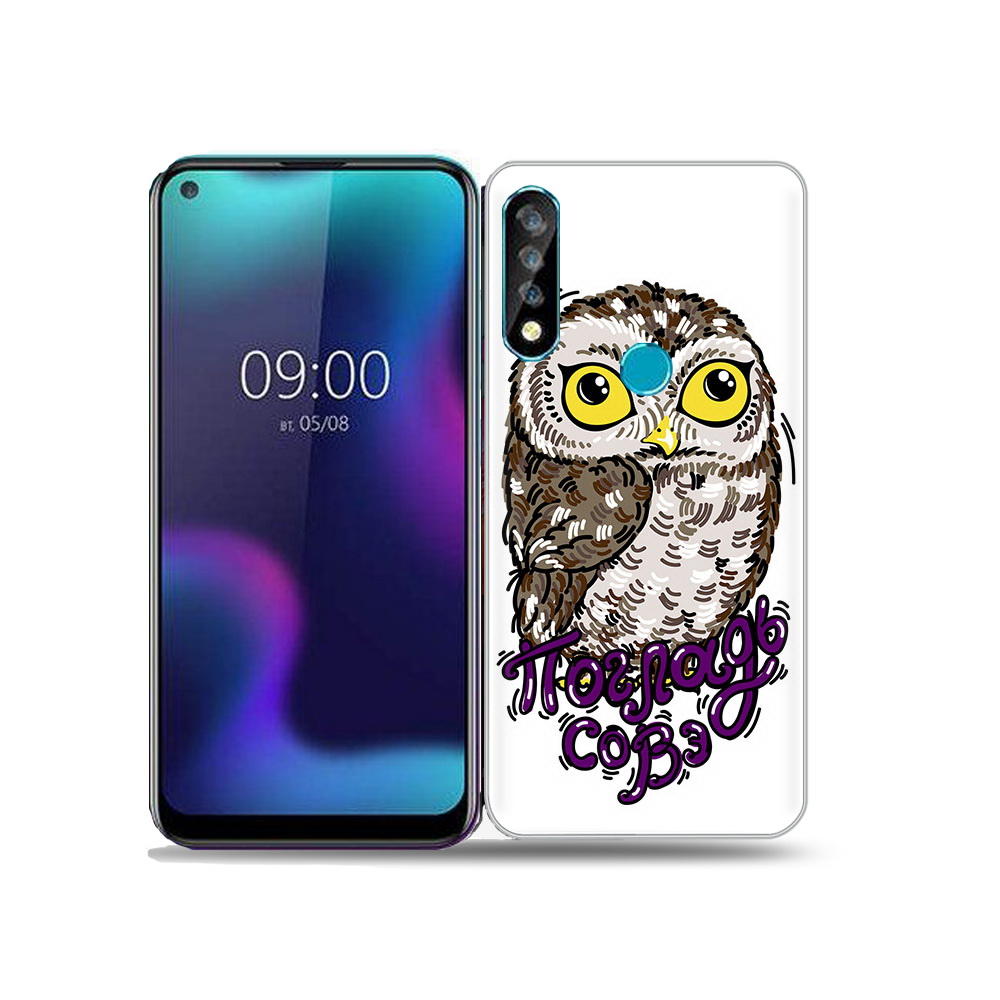 

Чехол MyPads Tocco для BQ 6424L Погладь Совэ, Прозрачный, Tocco