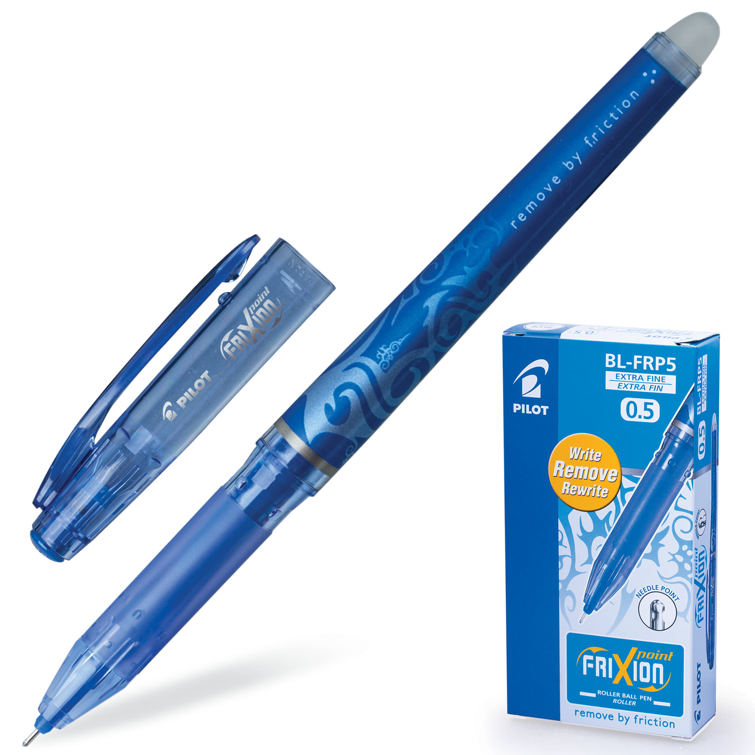 

Ручка стираемая гелевая PILOT Frixion Point 12 шт