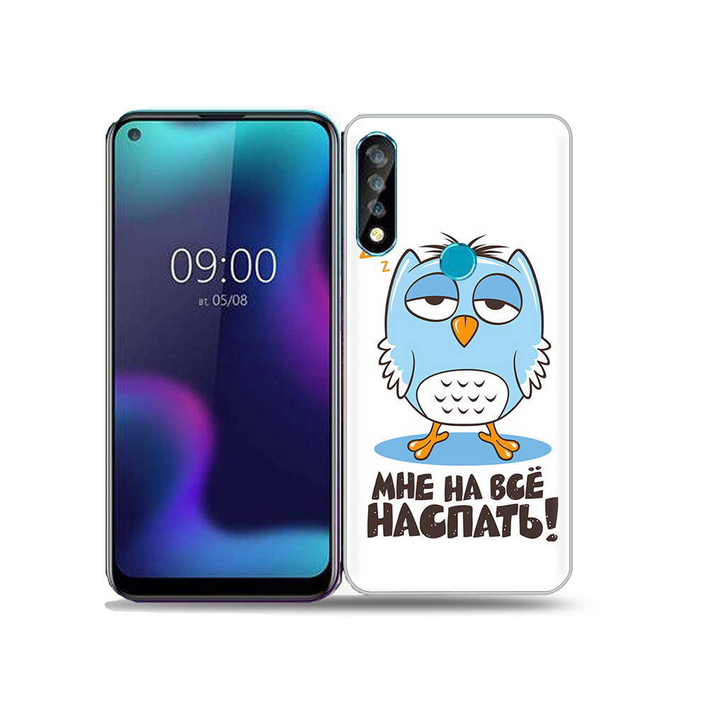 

Чехол MyPads Tocco для BQ 6424L Мне на все наспать, Прозрачный, Tocco