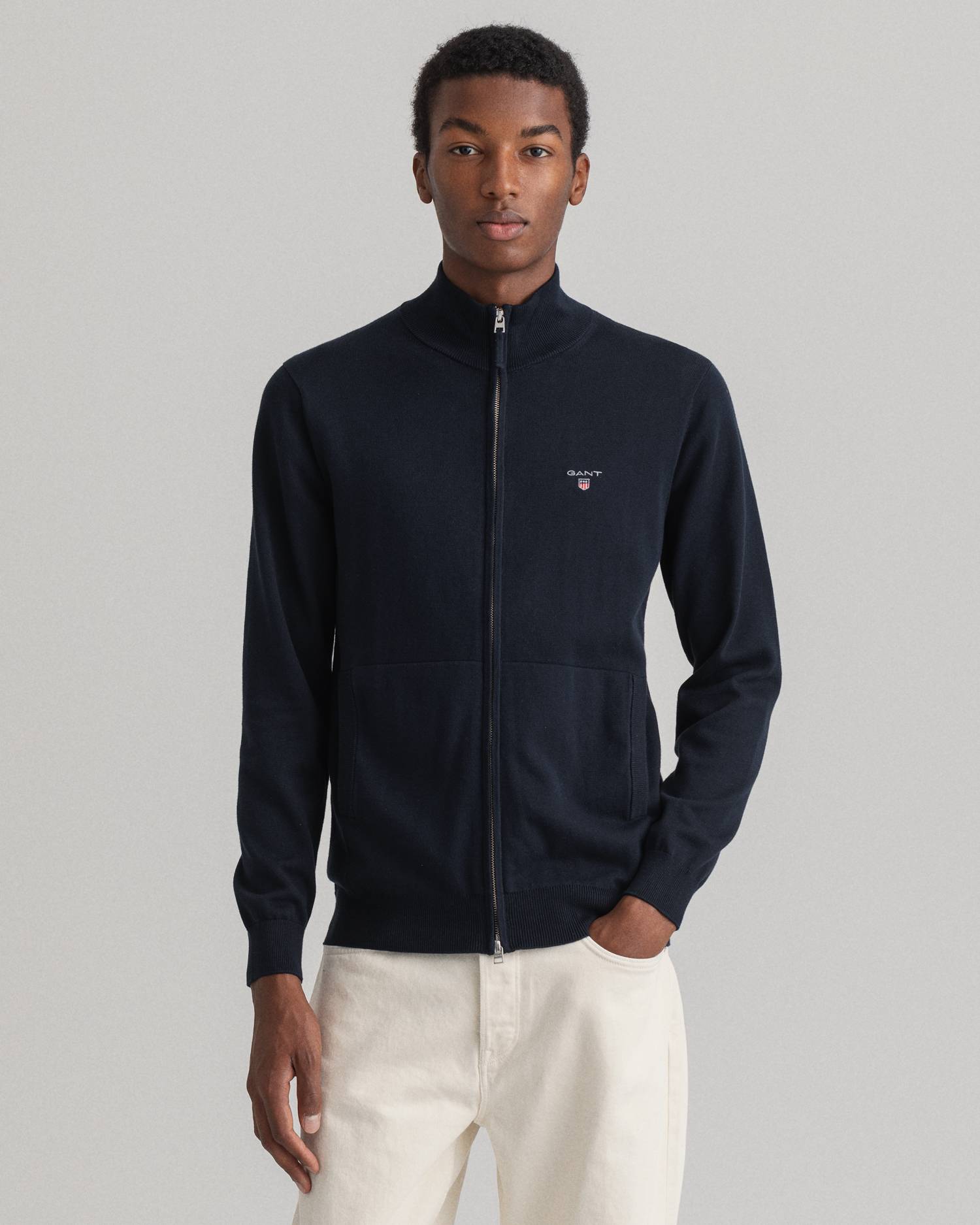 

Кардиган мужской GANT 8030554 синий M, 8030554