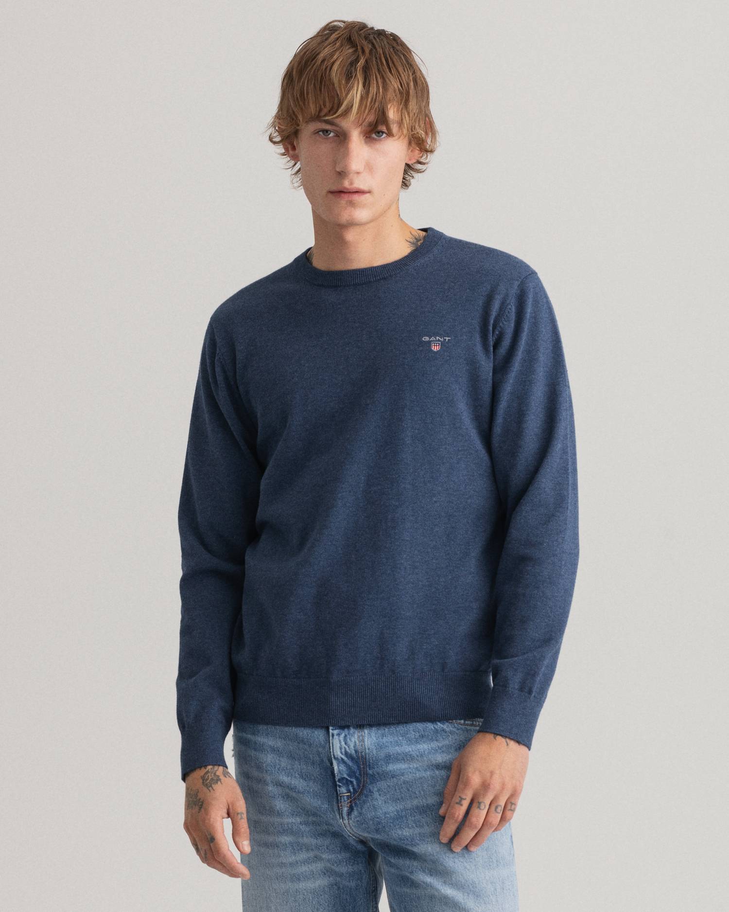

Джемпер мужской GANT 8030551 синий XL, 8030551