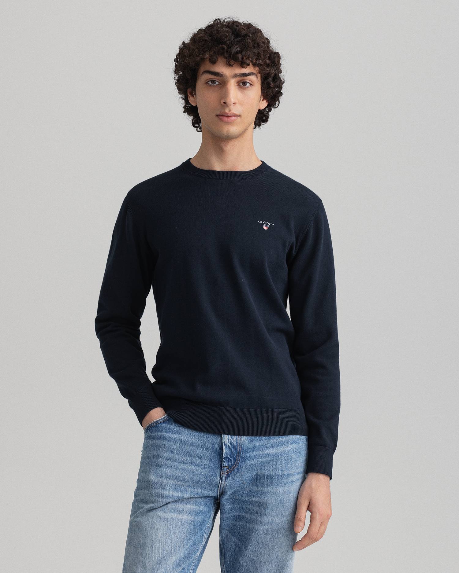 

Джемпер мужской GANT 8030551 синий L, 8030551