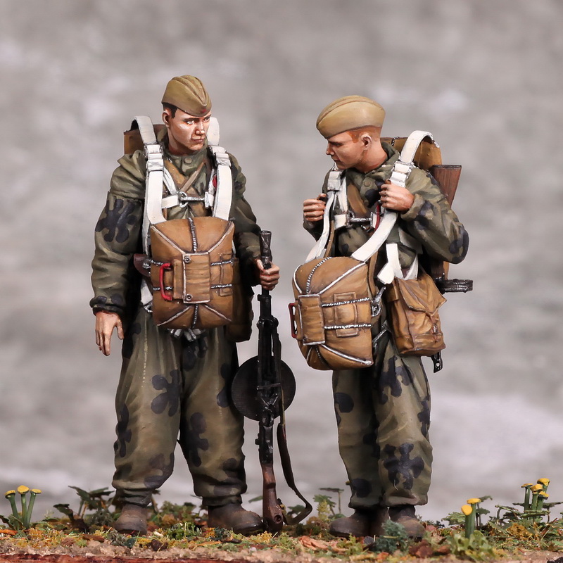 

3108SOGA Расчт ручного пулемта ДП-27 ВДВ РККА. 1941 г.
