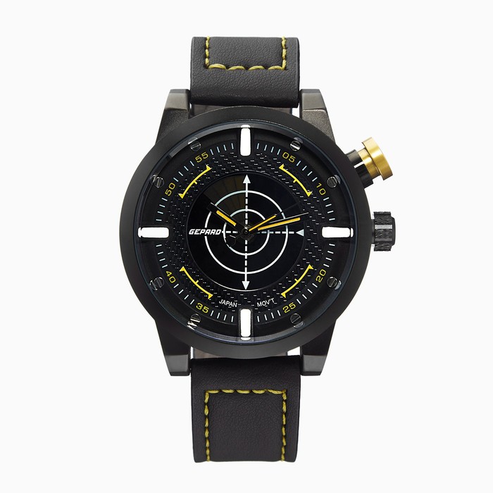 Наручные часы мужские GEPARD 9679016 черные