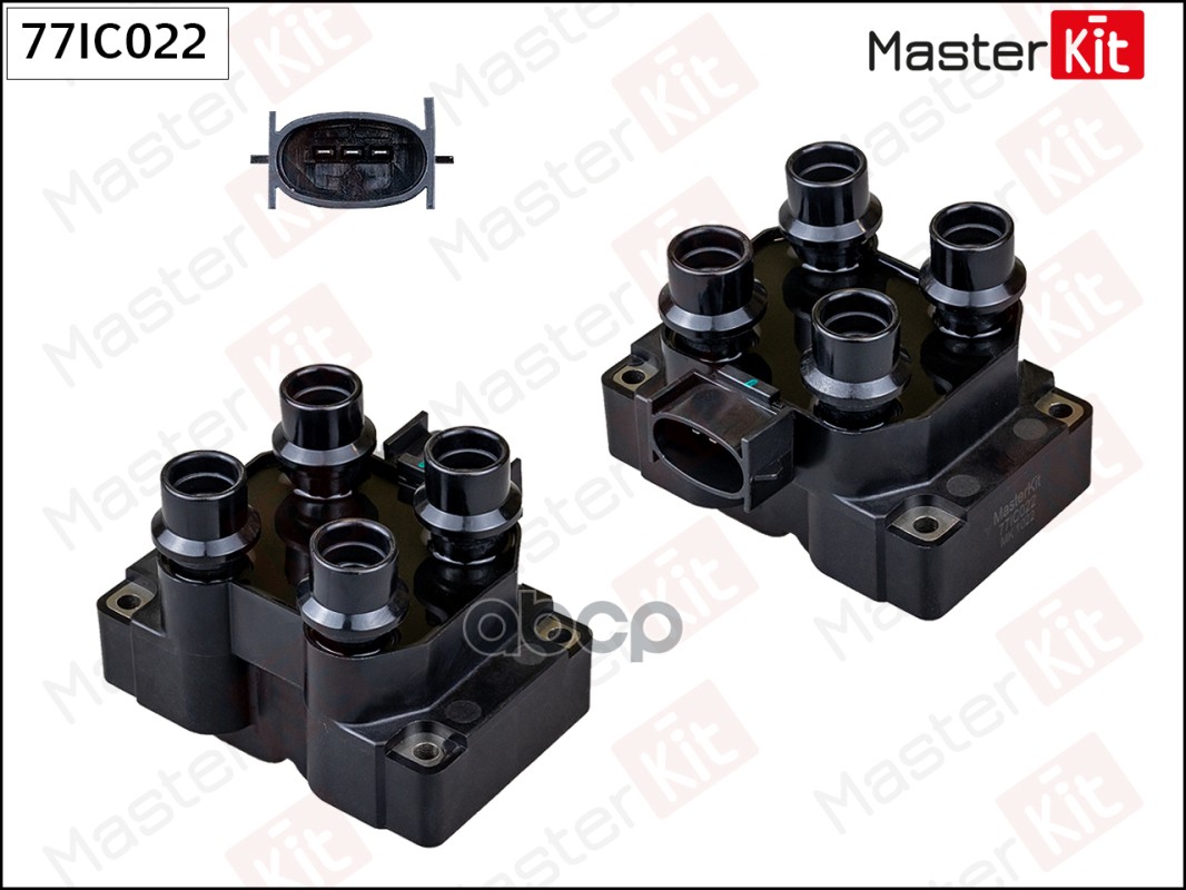 

Катушка Зажигания Mazda 323/626 2.0 MASTERKIT 77ic022