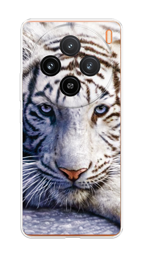 

Чехол на Vivo X100 "Бенгальский тигр", Коричневый;белый, 2611750-1