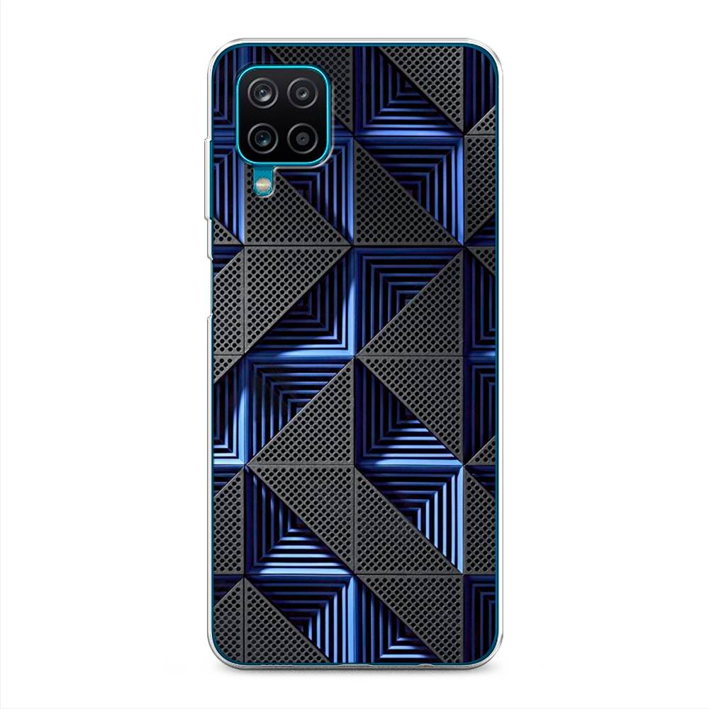 

Чехол на Samsung Galaxy A12/M12 "IBM", Серый;синий, 2101650-3