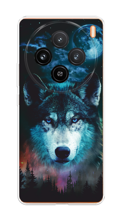 

Чехол на Vivo X100 "Лунный волк", Бирюзовый;розовый;синий, 2611750-1