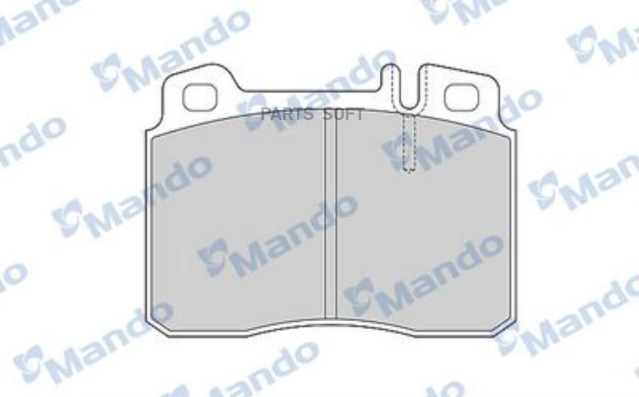 

Колодки тормозные MERCEDES E (W124,W210) передние (4шт.) MANDO 1шт