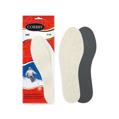 Стельки для обуви унисекс Corbby 1281c one size