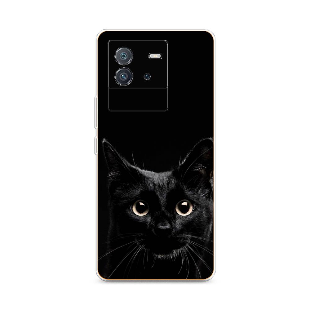 фото Силиконовый чехол "добрый кот" на vivo iqoo neo 6 awog