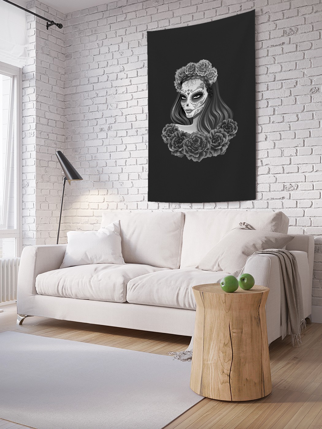 

Вертикальное фотопанно на стену JoyArty Дева смерти 150x200 см, Дева смерти