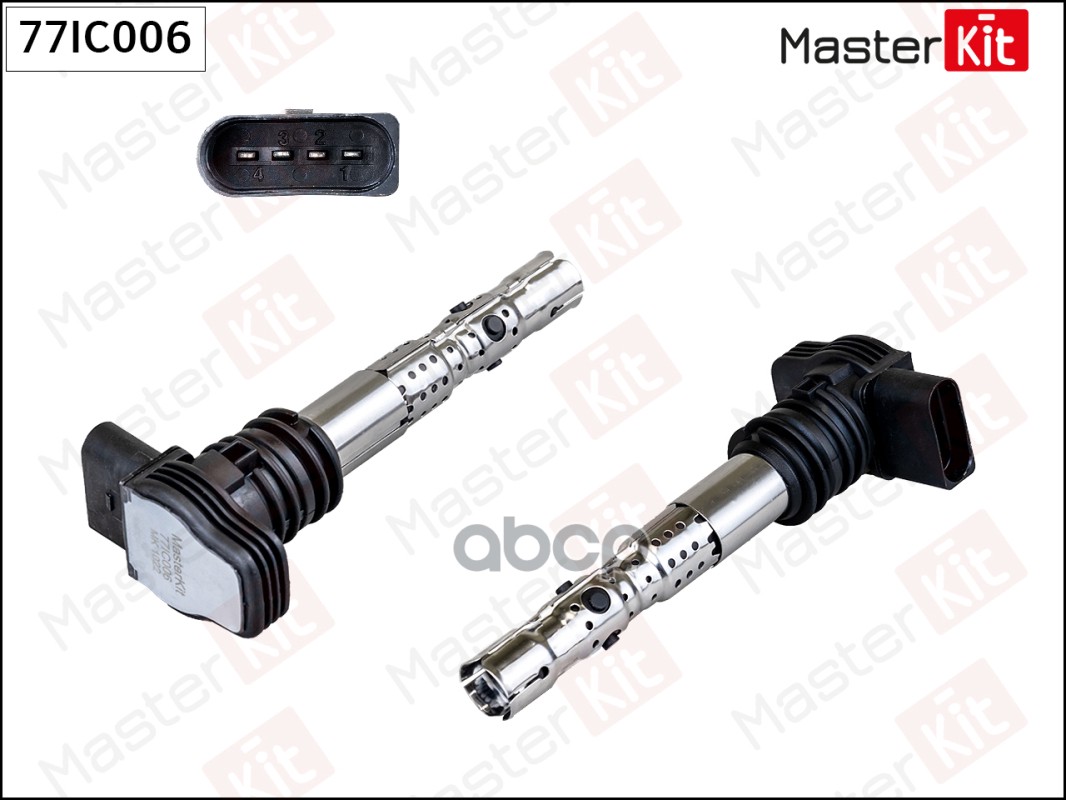 

Катушка Зажигания Audi/Vw 1.8T MASTERKIT 77ic006