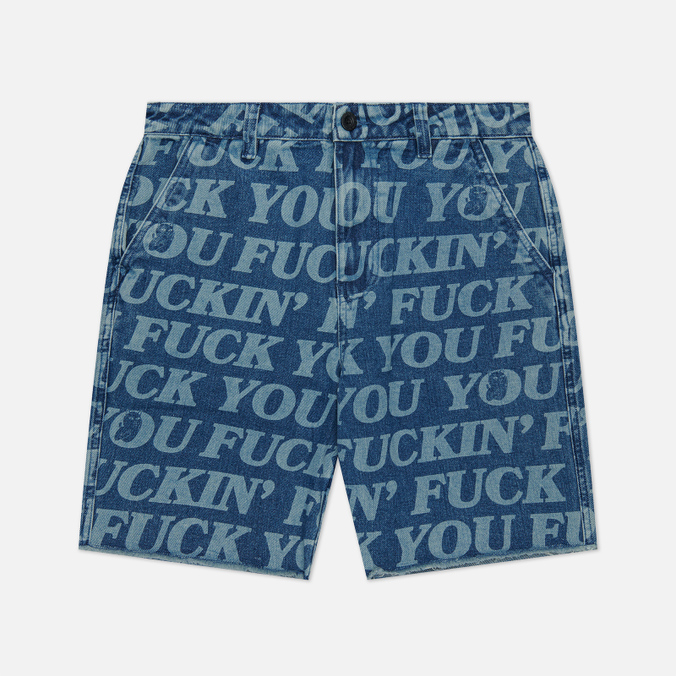 

Мужские шорты Ripndip Fuckin Fuck Denim синий, Размер 32, Fuckin Fuck Denim