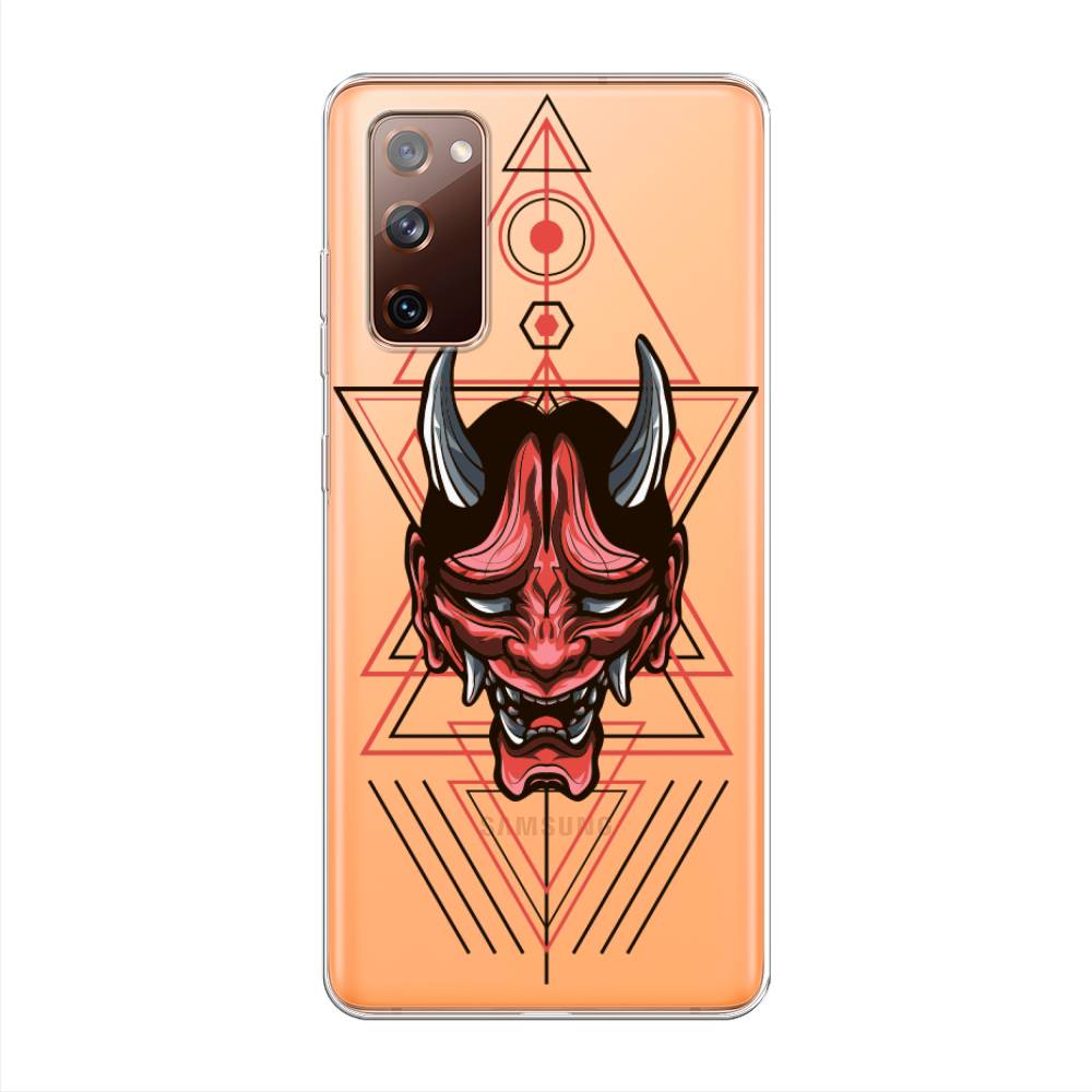

Чехол для Samsung Galaxy S20 FE "Hanya Oni mask", Серый;красный;черный, 2101350-4