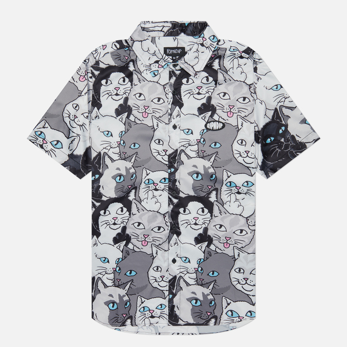 

Мужская рубашка Ripndip Family Tree Button Up чёрный, Размер M, Черный, Family Tree Button Up