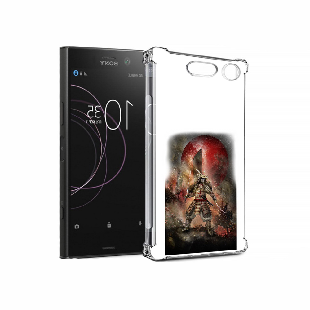 

Чехол MyPads Tocco для Sony Xperia XZ1 китайскийвоин (PT77229.221.388), Прозрачный, Tocco