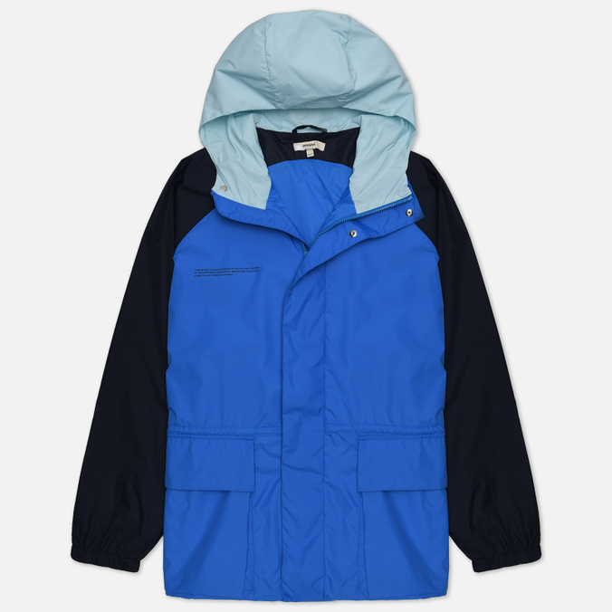 Мужская куртка ветровка PANGAIA Recycled Nylon Color Block синий, Размер XL