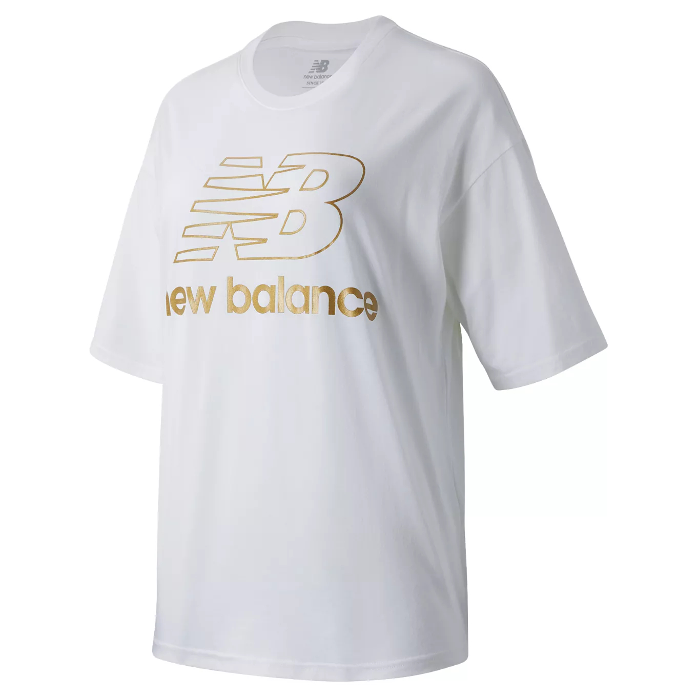 

Футболка женская New Balance WT03505-WT белая M, WT03505-WT