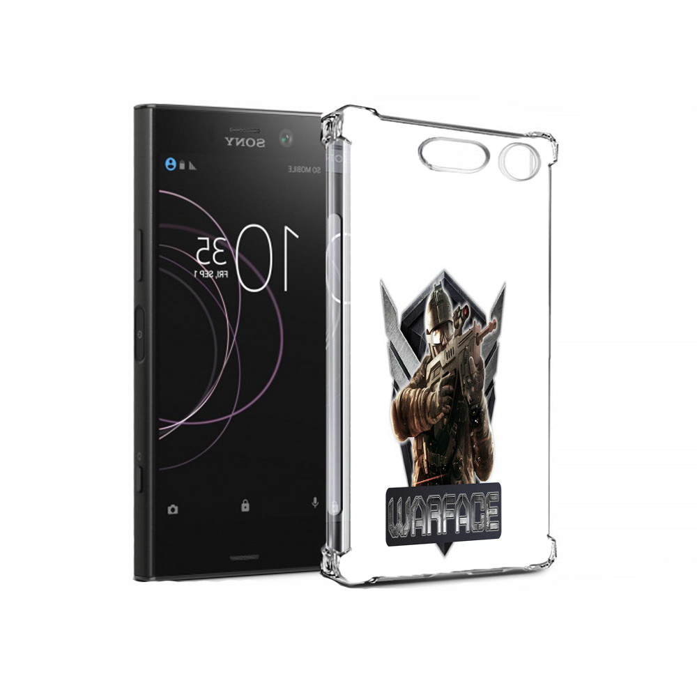 

Чехол MyPads Tocco для Sony Xperia XZ1 игра про войну (PT77229.221.374), Прозрачный, Tocco