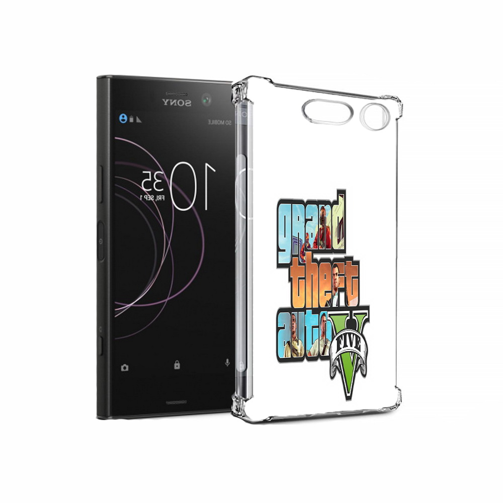 

Чехол MyPads Tocco для Sony Xperia XZ1 игра гта (PT77229.221.373), Прозрачный, Tocco