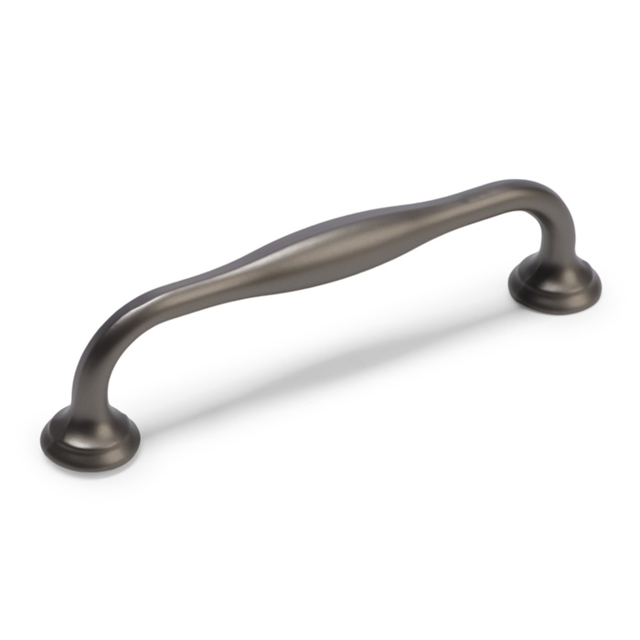 

Ручка-скоба Cappio WAVE PC173BL, 96 мм, графит, Серый, WAVE PC173BL