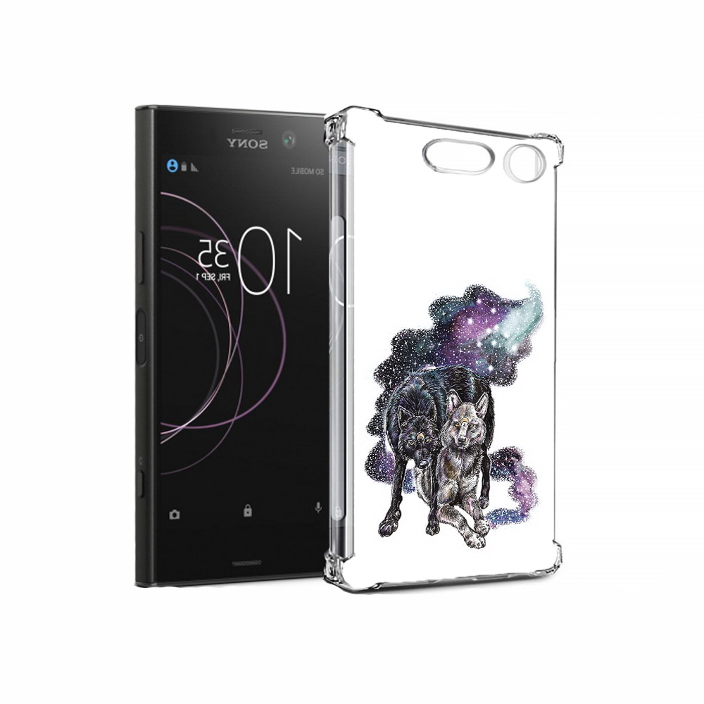 

Чехол MyPads Tocco для Sony Xperia XZ1 звездные волки (PT77229.221.352), Прозрачный, Tocco