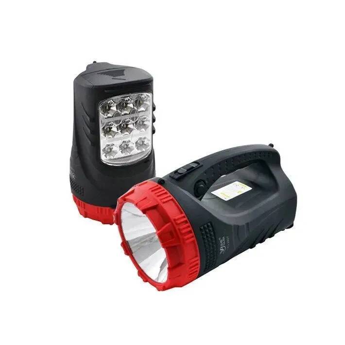 Переносной ручной фонарь-прожектор из качественного пластика 2827