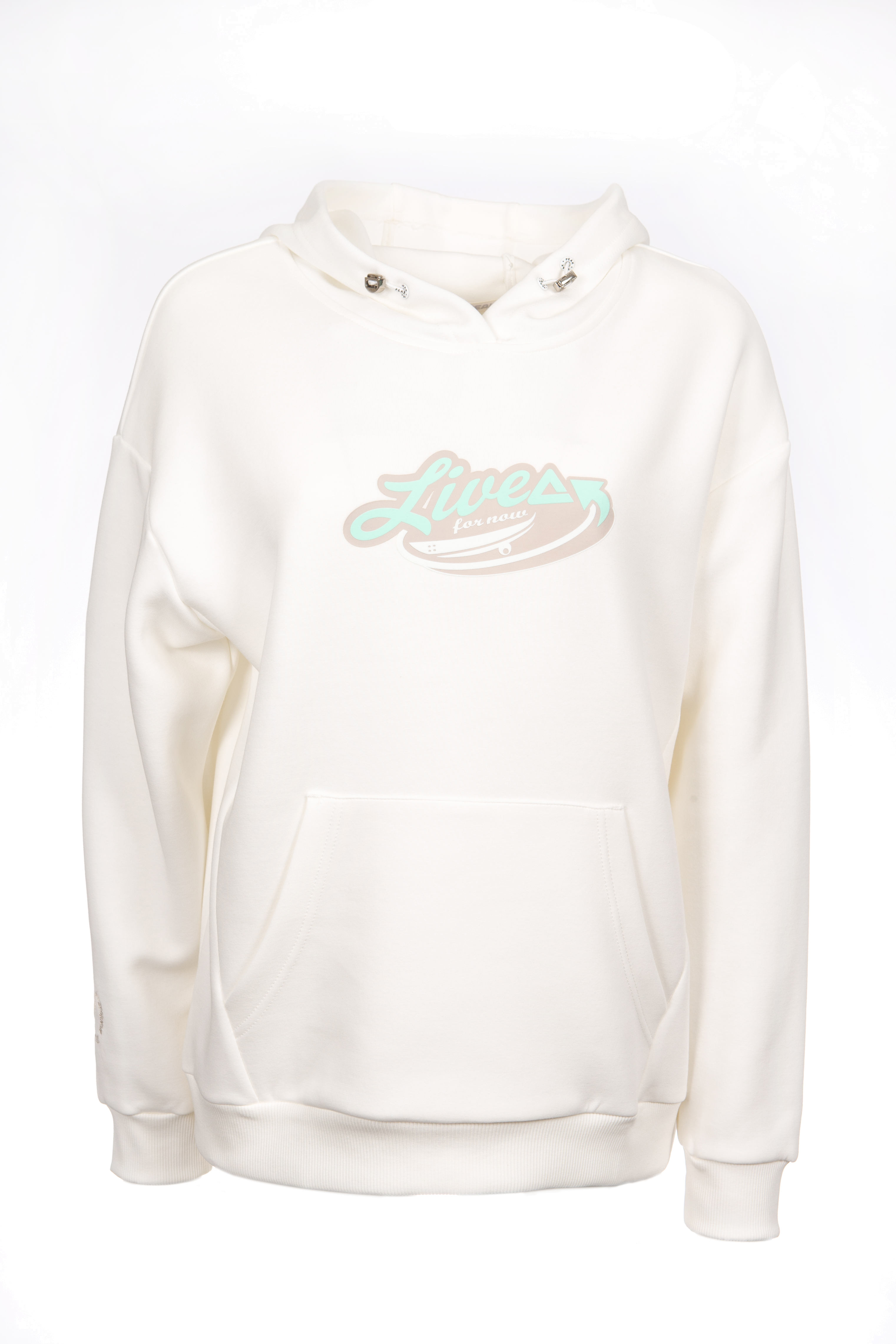 Толстовка женская PEAK Hoodie Sweater белая S