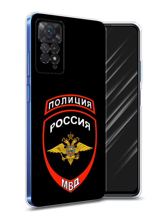 

Чехол Awog на Xiaomi Redmi Note 11 Pro "Полиция шеврон", Разноцветный, 315650-5
