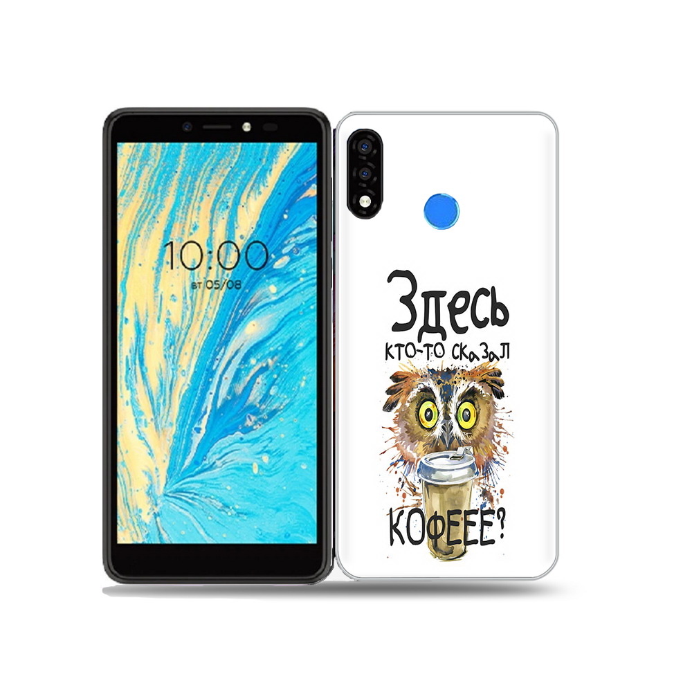 

Чехол MyPads Tocco для BQ 5740G Spring Здесь кто то сказал кофе, Прозрачный, Tocco