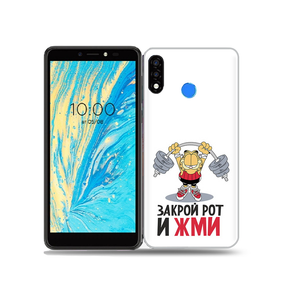 

Чехол MyPads Tocco для BQ 5740G Spring Закрой рот и жми, Прозрачный, Tocco